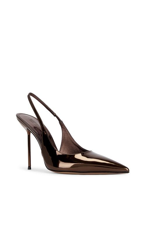 Lidia Slingback Heel in Brown. - size 38 (also in 40, 41) - Paris Texas - Modalova