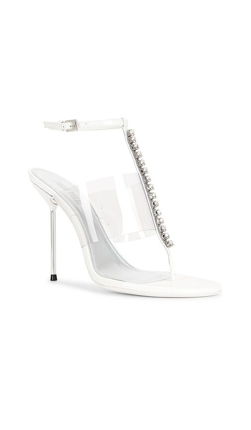 Lidia T-strap Sandal in White. - size 38 (also in 40) - Paris Texas - Modalova