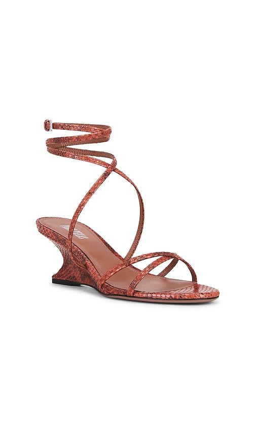 Nina Lace Up Sandal 50 in Red. - size 36 (also in 38, 40) - Paris Texas - Modalova