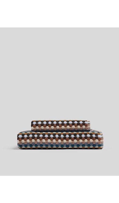 Organic Mosaic Bath Towel in - Parachute - Modalova