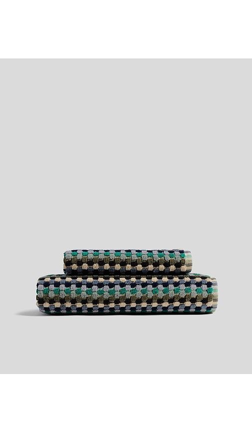 Organic Mosaic Bath Towel in Multi - Parachute - Modalova