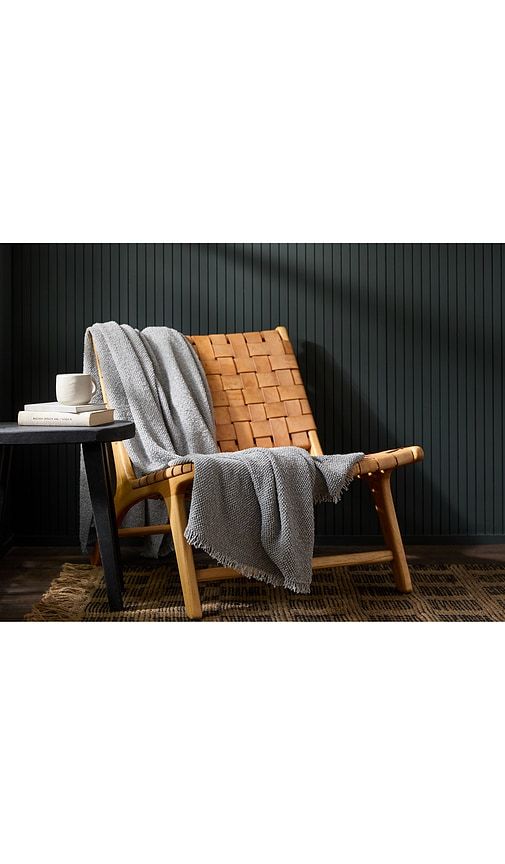 Cotton Boucle Throw in Warm Grey in Grey - Parachute - Modalova