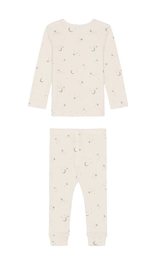 Kids Ribbed Tee + Legging Set in Neutral. - size 18-24M (also in 2-3Y, 4-5Y) - QUINCY MAE - Modalova
