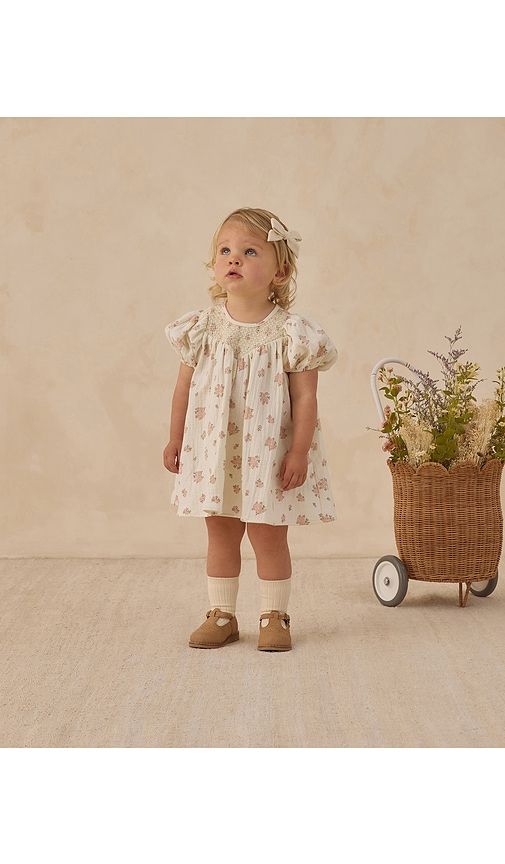 Carina Dress in Ivory. - size 2-3yr (also in 4-5yr) - QUINCY MAE - Modalova