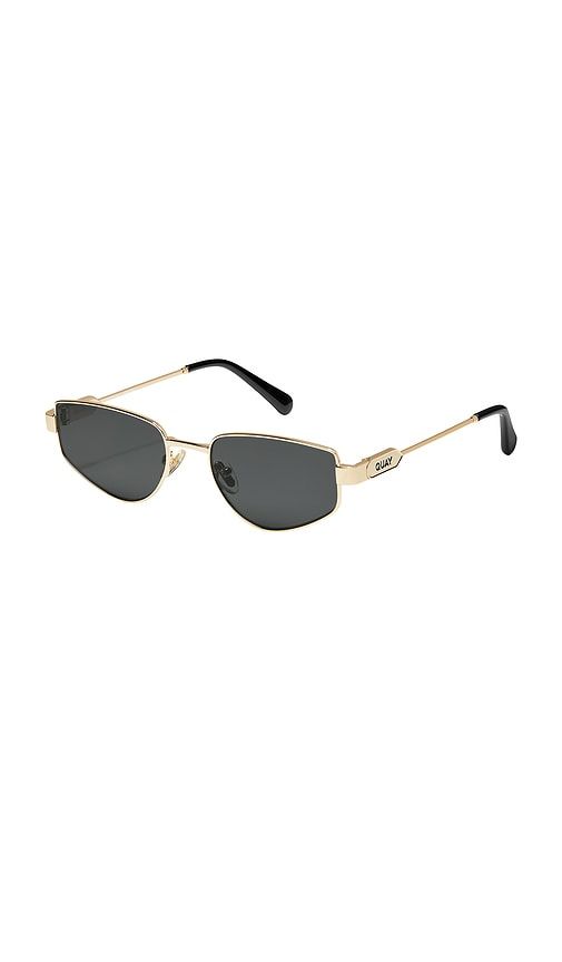 Hit Single Sunglasses in Metallic - Quay - Modalova