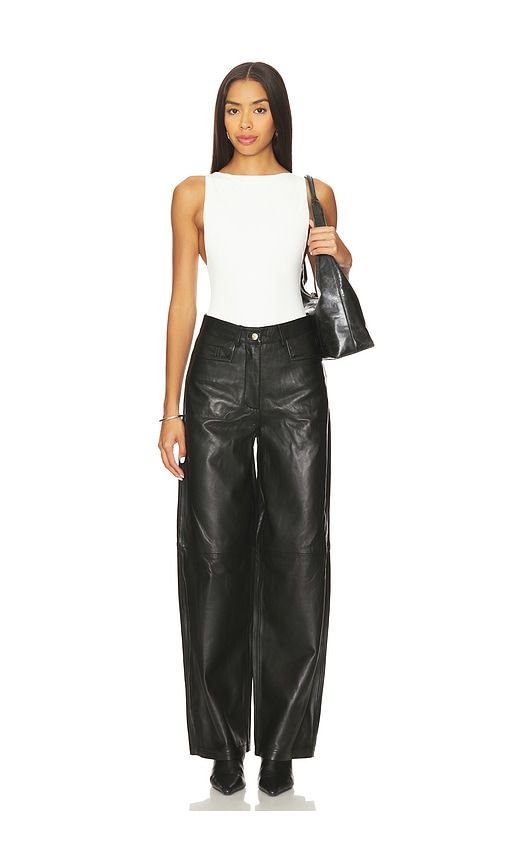 Cocoon Leather Pants in . Taglia 34. Also in 36, 38 - REMAIN - Modalova