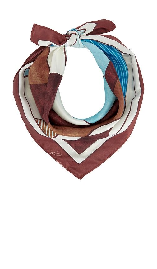 ROAME. Zoya Scarf in Brown - ROAME. - Modalova