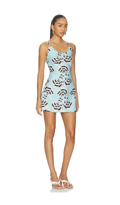Ariana Mini Dress in Baby Blue. - size L (also in M, S, XL) - ROAME. - Modalova