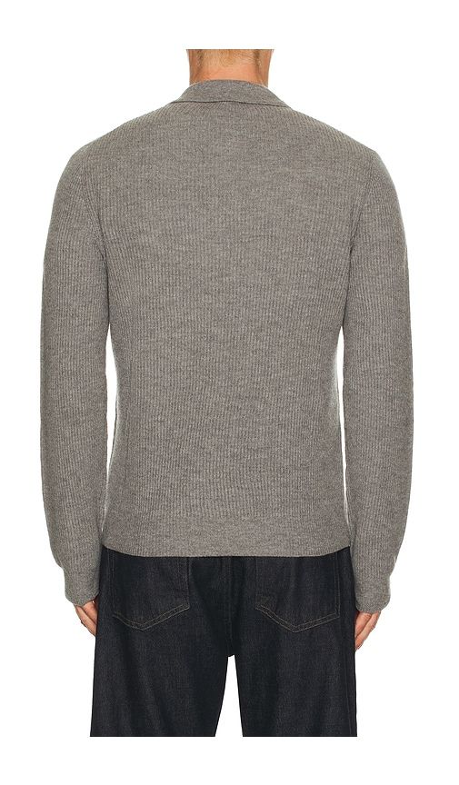 Monty Quarter Zip Polo in Grey. - size M (also in S, XL/1X) - Rails - Modalova