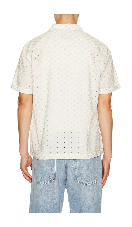 Tyler Camp Collar Shirt in White. - size M (also in XL/1X) - Rails - Modalova