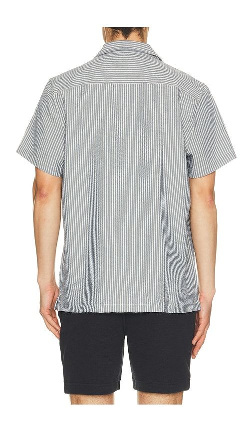 Amalfi Camp Collared Shirt in Navy. - size L (also in M, S, XL/1X) - Rails - Modalova