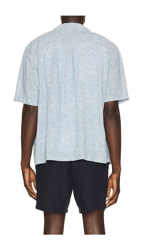 Cash Short Sleeve Shirt in Blue. - size L (also in M, S) - Rails - Modalova