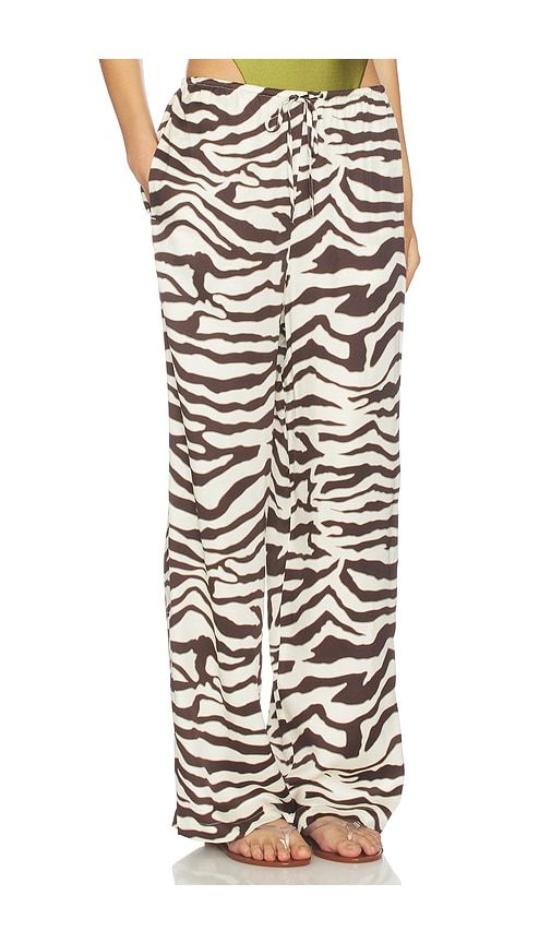 Damani Pant in Brown,Cream. - size L (also in S, XL, XS) - Rails - Modalova