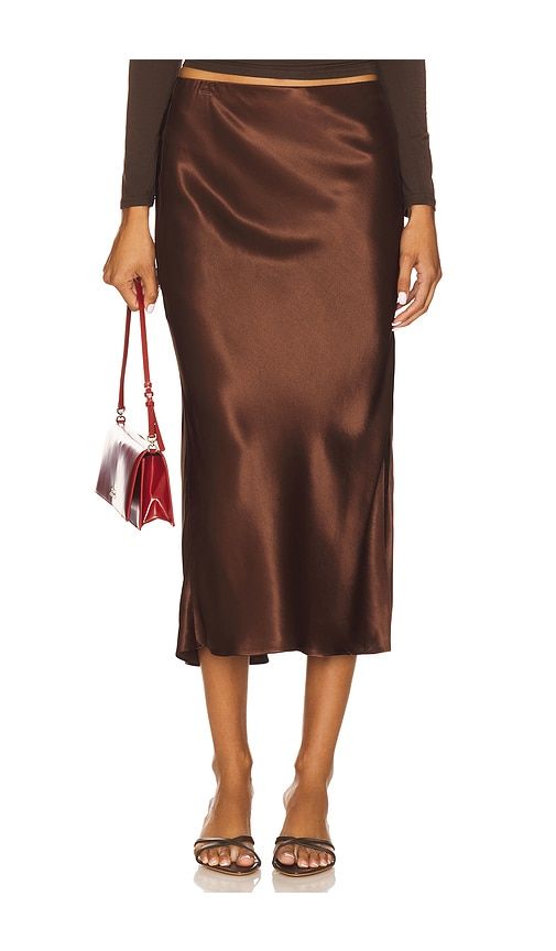 Maya Skirt in Brown. - size L (also in M, S, XL, XS) - Rails - Modalova