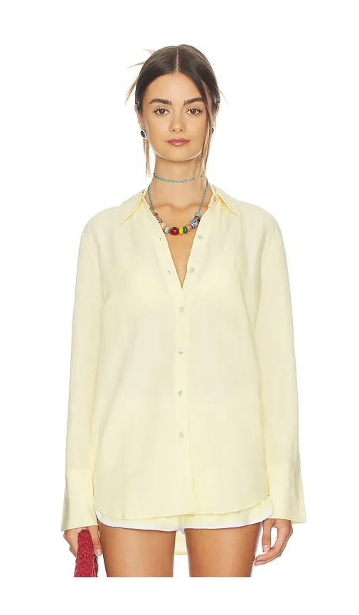 Knox Top in Lemon. - size L (also in M, S, XL, XS) - Rails - Modalova