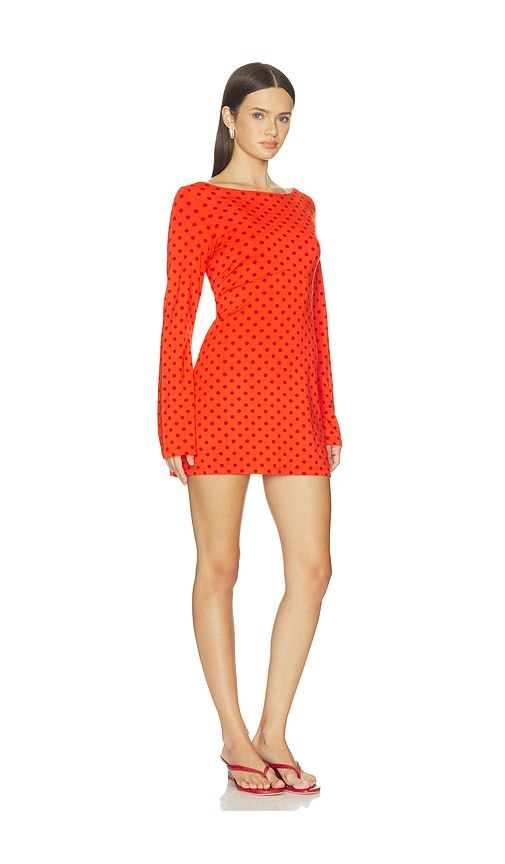 Boatneck Dress in Red. - size L (also in M) - RAT BOI - Modalova