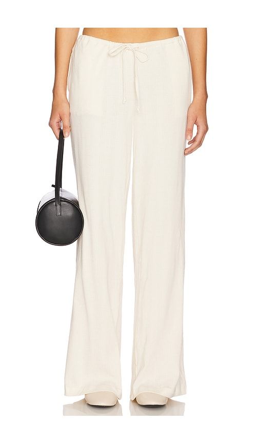 Pointelle Pant in Ivory. - size L (also in M, S, XL, XS) - Rat Boi - Modalova