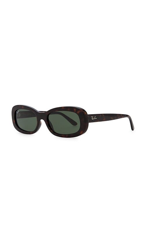 Rectangular Sunglasses in Black - Ray-Ban - Modalova