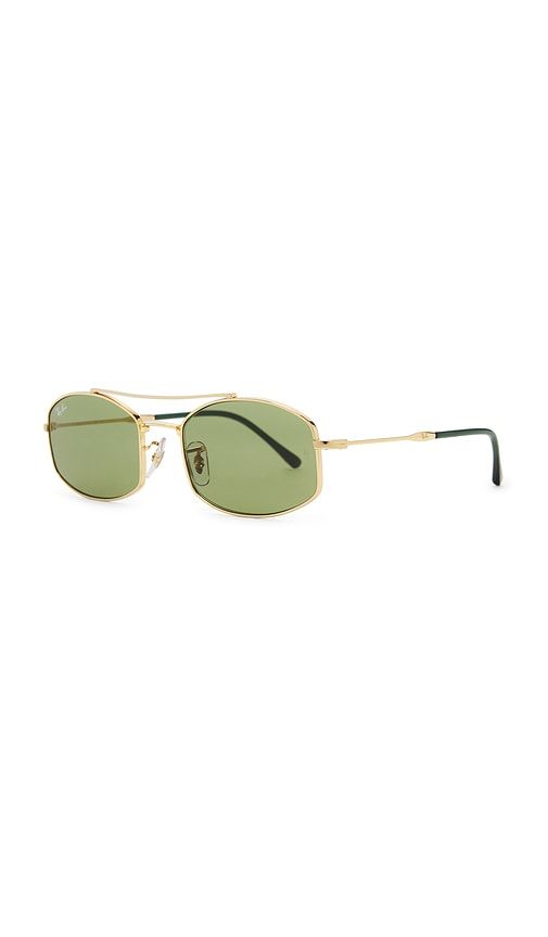 Rectangular Sunglasses in Metallic - Ray-Ban - Modalova