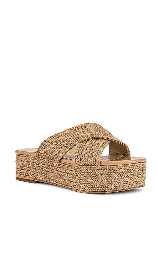 Tiko Wedge in Beige. - size 10 (also in 7, 7.5, 8, 8.5, 9, 9.5) - RAYE - Modalova