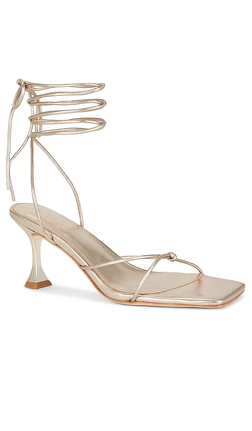 Nami Heel in Metallic . - size 10 (also in 5.5, 6, 6.5, 7, 7.5, 8, 8.5, 9, 9.5) - RAYE - Modalova
