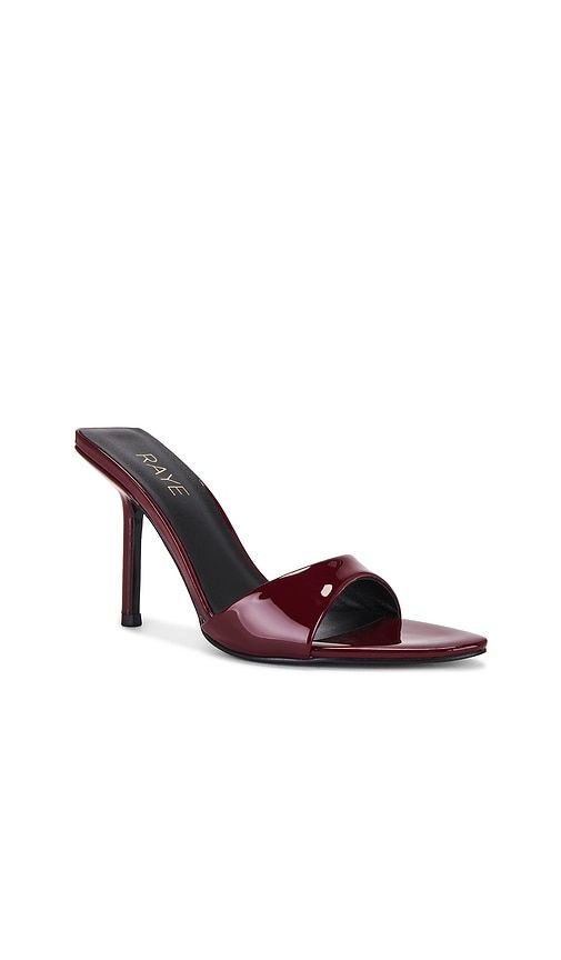 Sol Heel in Burgundy. - size 10 (also in 5.5, 6, 6.5, 7, 7.5, 8, 8.5, 9, 9.5) - RAYE - Modalova