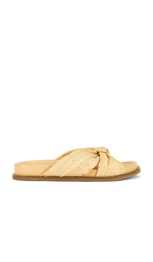 Brissa Slide in Tan. - size 10 (also in 5, 6, 7, 8, 9) - RAYE - Modalova