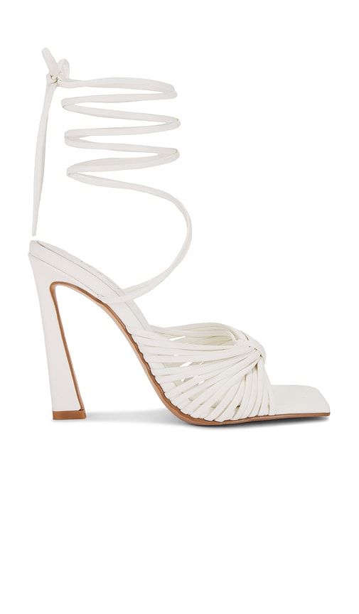 La Fenice Heel in Ivory. - size 10 (also in 5, 6, 6.5, 7, 7.5, 8, 8.5, 9, 9.5) - RAYE - Modalova