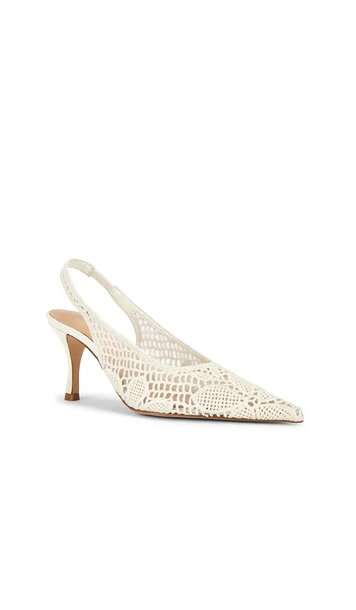 Maia Slingback Pump in Cream. - size 10 (also in 6, 6.5, 7, 7.5, 8, 8.5, 9, 9.5) - RAYE - Modalova