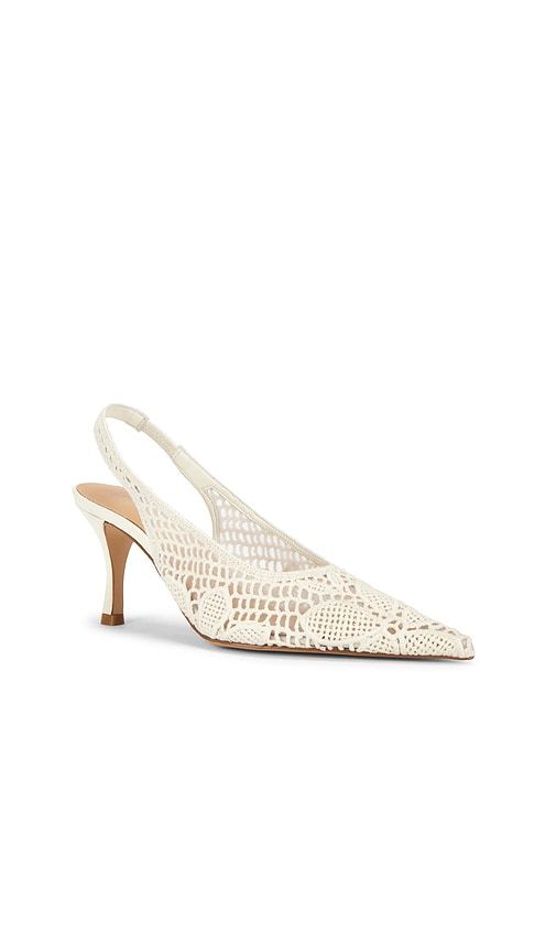 Maia Slingback Pump in Cream. - size 10 (also in 6, 6.5, 7, 7.5, 8, 9) - RAYE - Modalova