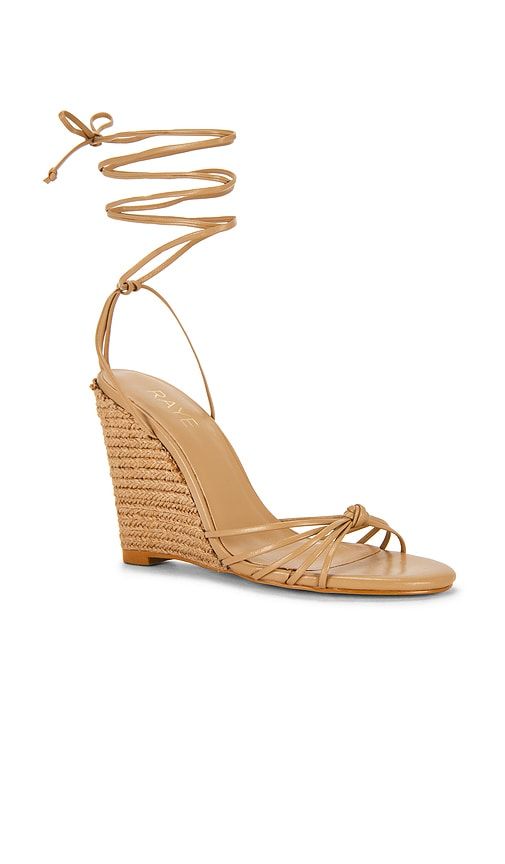 Ciela Wedge in Neutral. - size 10 (also in 6, 6.5, 7, 7.5, 8, 8.5, 9, 9.5) - RAYE - Modalova