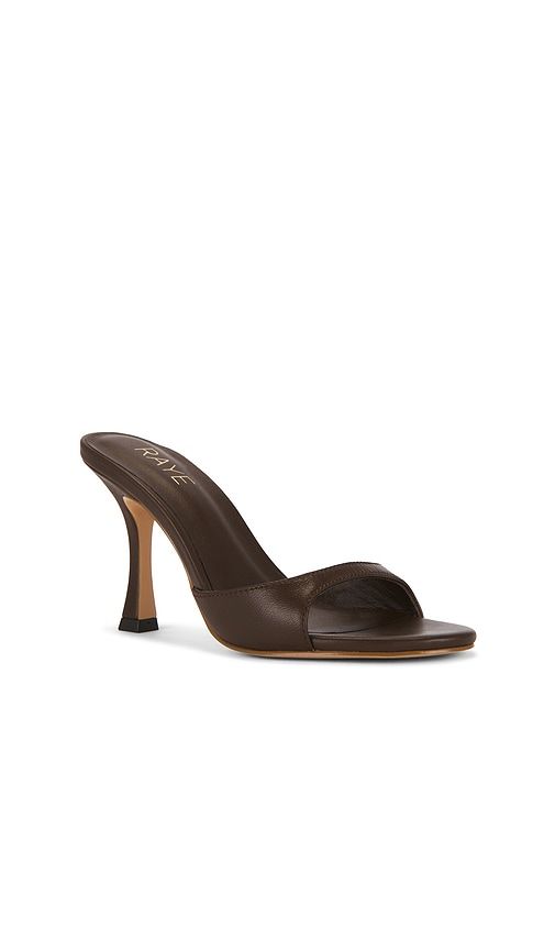 Alejandra Heel in Chocolate. - size 8 (also in 9) - RAYE - Modalova