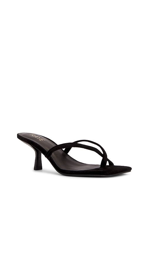 Leia Sandal in Black. - size 10 (also in 5.5, 6, 6.5, 7, 7.5, 8, 8.5, 9, 9.5) - RAYE - Modalova