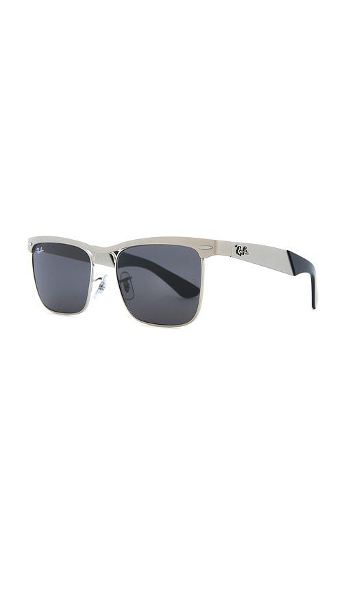 Wayfarer Delux in Metallic Silver - Ray-Ban - Modalova