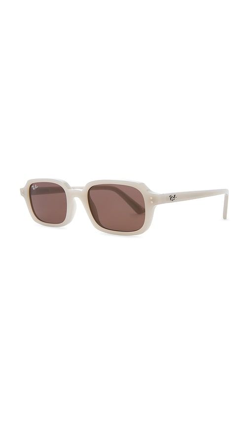 Ray-Ban Zuri Sunglasses in White - Ray-Ban - Modalova