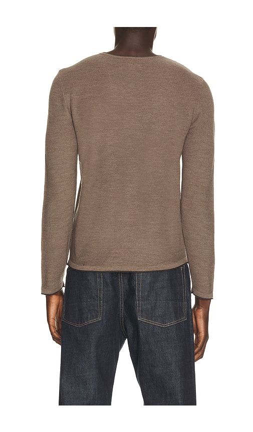 Brooks Wool Crew Sweater in Brown. - size L (also in S, XL/1X) - Rag & Bone - Modalova