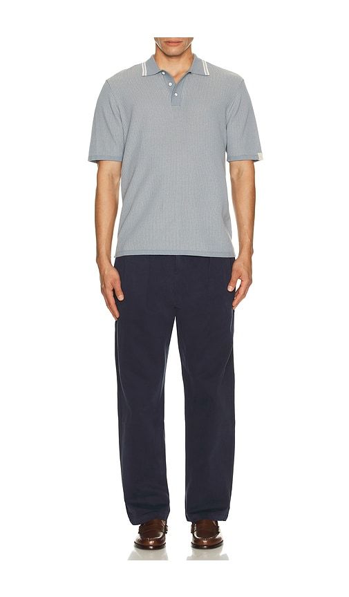 Harvey Tipped Polo in Blue. - size S (also in XL/1X) - Rag & Bone - Modalova
