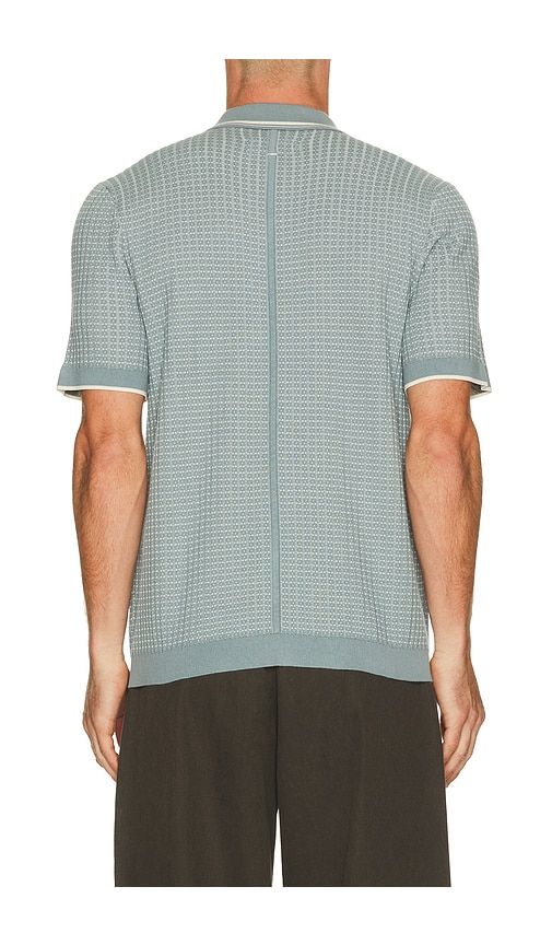Harvey Rib Polo in Grey. - size L (also in M, S, XL/1X) - Rag & Bone - Modalova