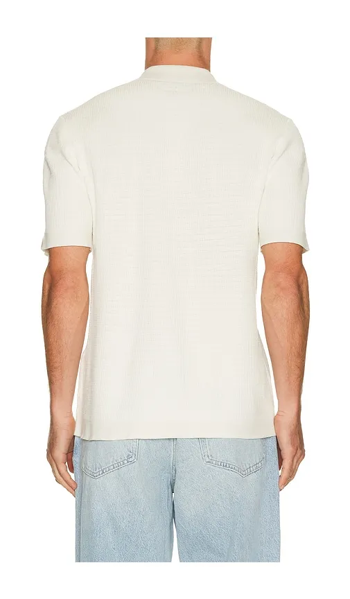 Blocked Harvey Camp Shirt in Brown. - size L (also in M, S, XL/1X) - Rag & Bone - Modalova