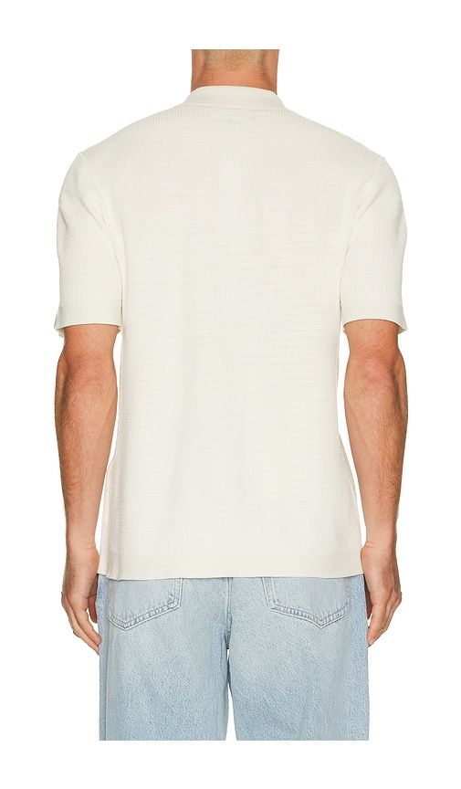 Blocked Harvey Camp Shirt in Brown. - size S (also in M, L, XL/1X) - Rag & Bone - Modalova