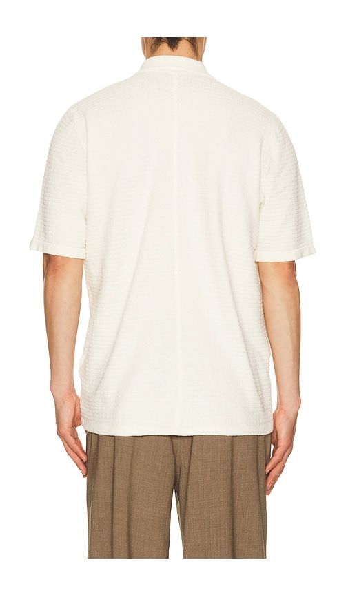 Zuma Ottoman Camp Shirt in Ivory. - size L (also in M, S, XL/1X) - Rag & Bone - Modalova