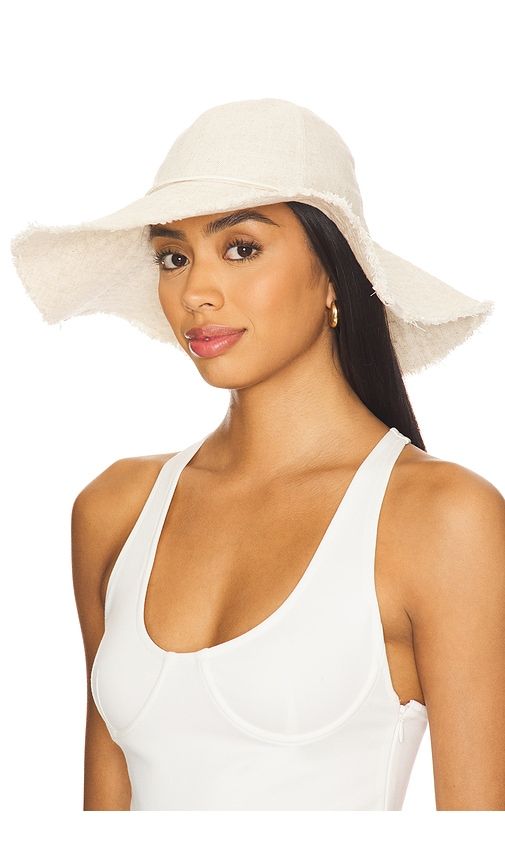 Lily Sun Hat in Cream. - size M (also in S) - Rag & Bone - Modalova
