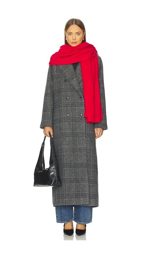 Rag & Bone Joni Scarf in Red - Rag & Bone - Modalova