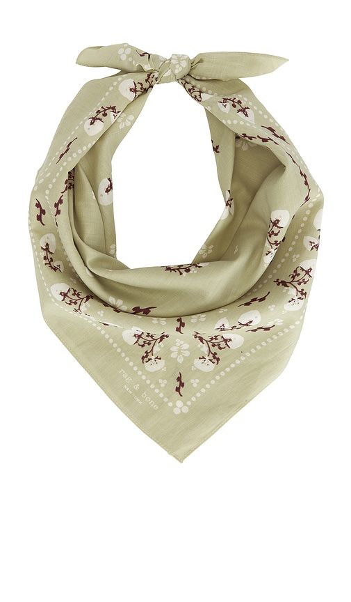 Floral Western Bandana in - Rag & Bone - Modalova