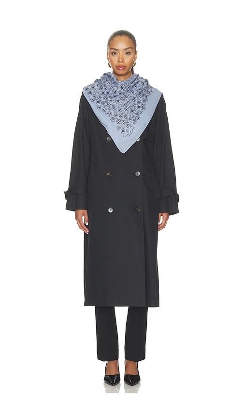 Mel Floral Scarf in Blue - Rag & Bone - Modalova