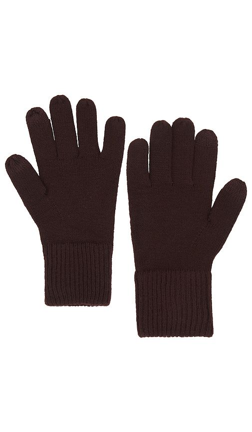Blake Wool Blend Gloves in Burgundy - Rag & Bone - Modalova