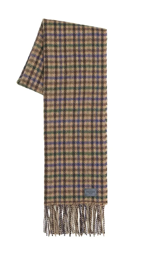 Rag & Bone Ari Scarf in Brown - Rag & Bone - Modalova