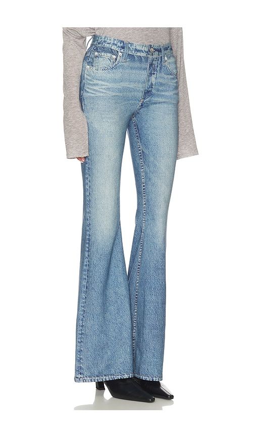 Rb Miramar Ponte Dahlia Full Length Jeans in Blue. - size 23 (also in 24, 25, 26, 27, 28, 29, 30) - Rag & Bone - Modalova