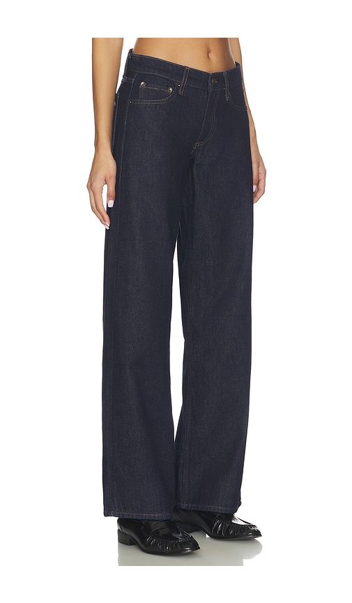 Cam Low Rise Full Straight Jeans in Twilight Rinse in Denim-Dark. - size 31 (also in 32) - Rag & Bone - Modalova