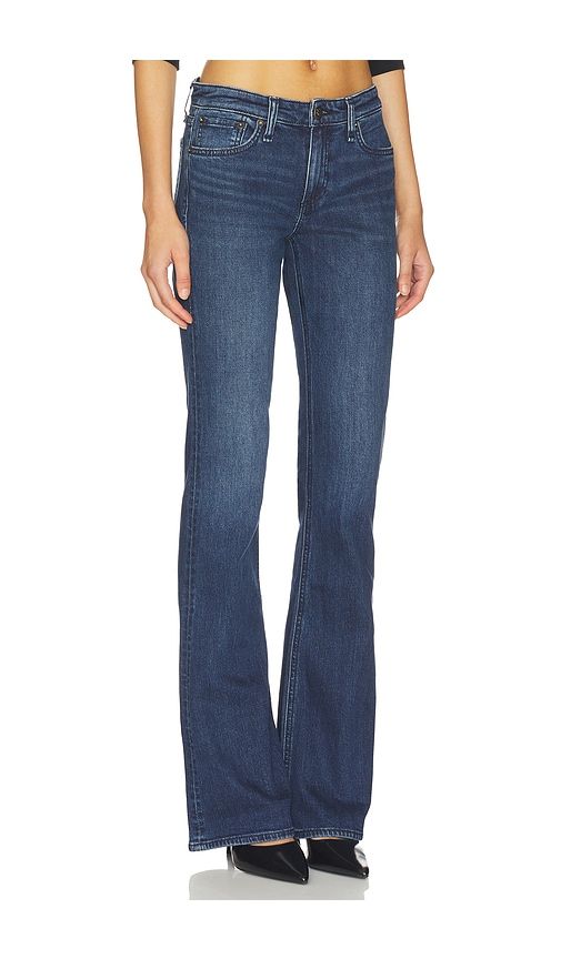 Kinsley Low Rise Full Bootcut Jeans in Blue. - size 25 (also in 26, 27, 29, 30, 32, 33, 34) - Rag & Bone - Modalova